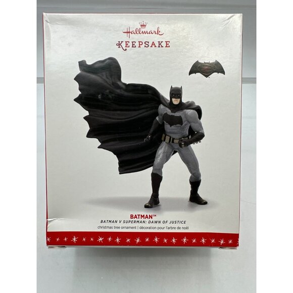Hallmark Keepsake Batman v Superman Dawn of Justice Ornament DC Comics Christmas - Picture 1 of 9
